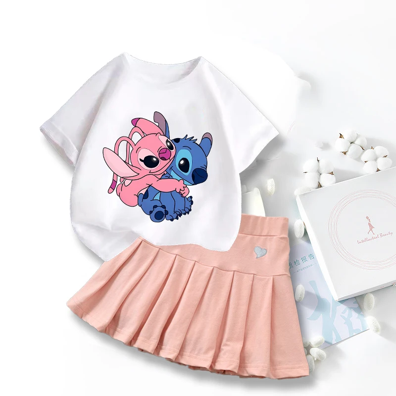 Новые милые футболки lilo stitch - Фотография_4