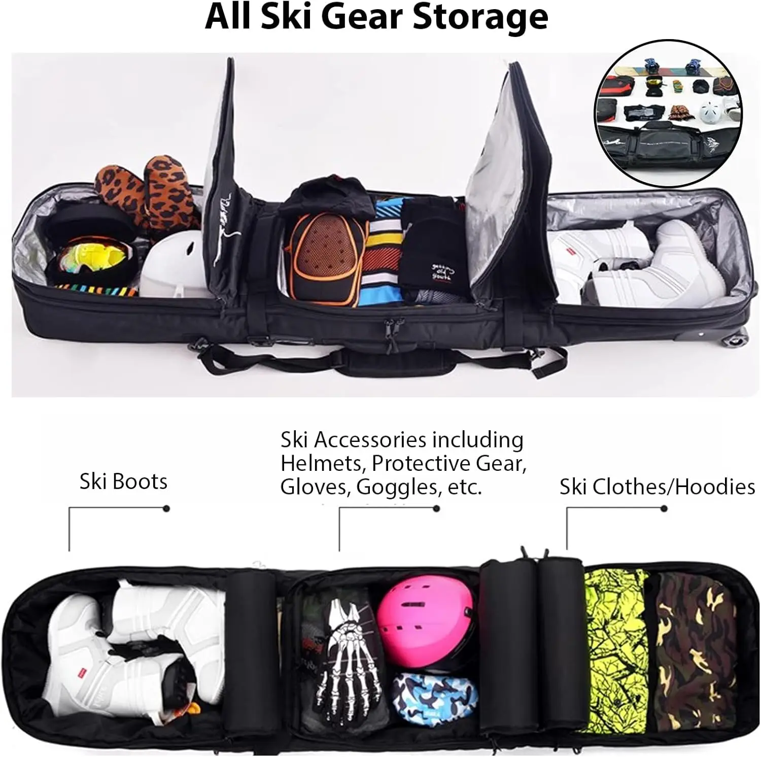 Сумка для сноуборда с колесиками - Фотография_2