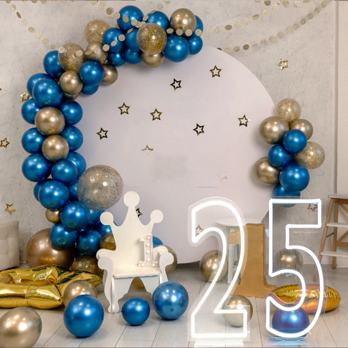 Светодиодная вывеска неоновых номеров очень большого размера - Фотография_3