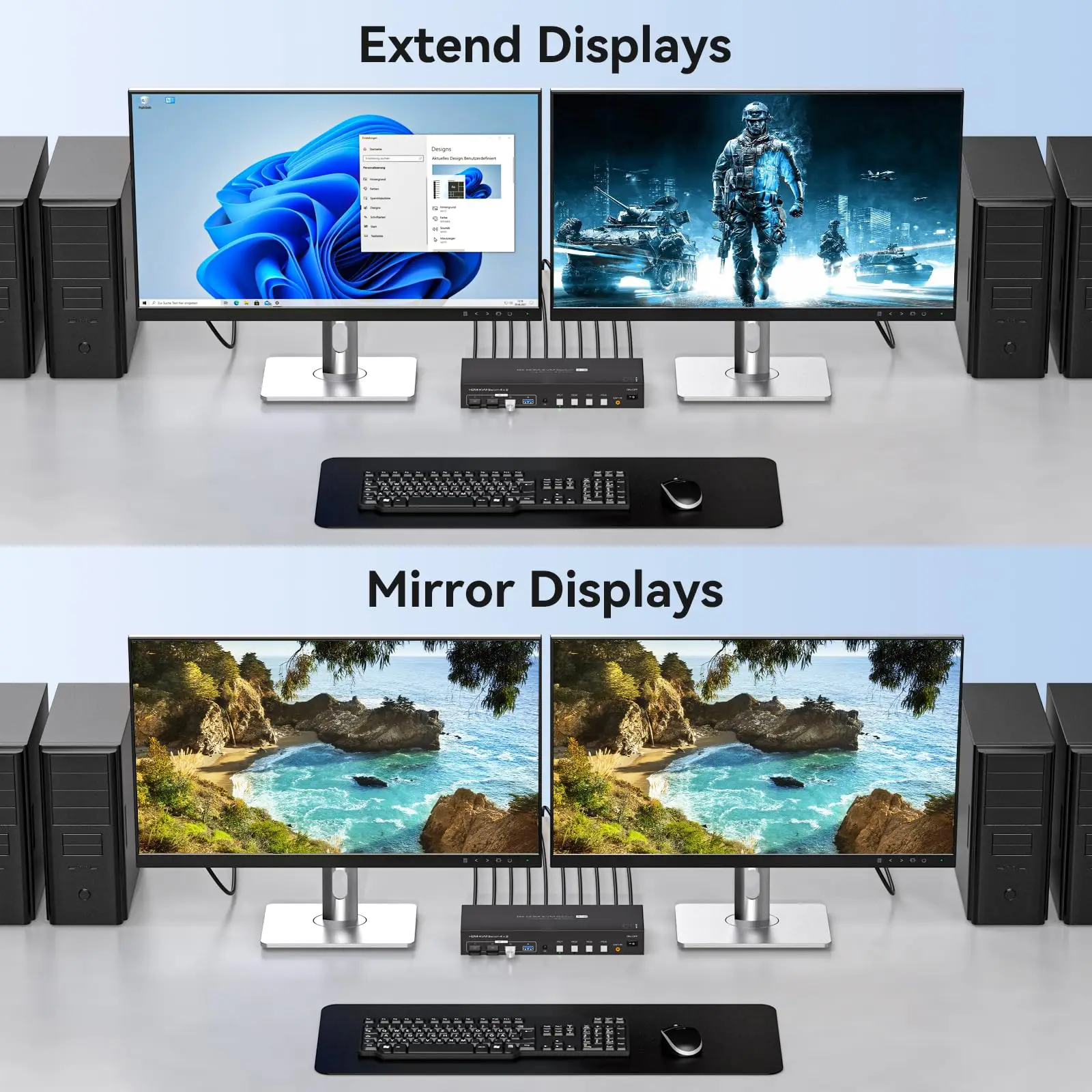 Kvm-переключатель hdmi 8k 4 в 2 - Фотография_4