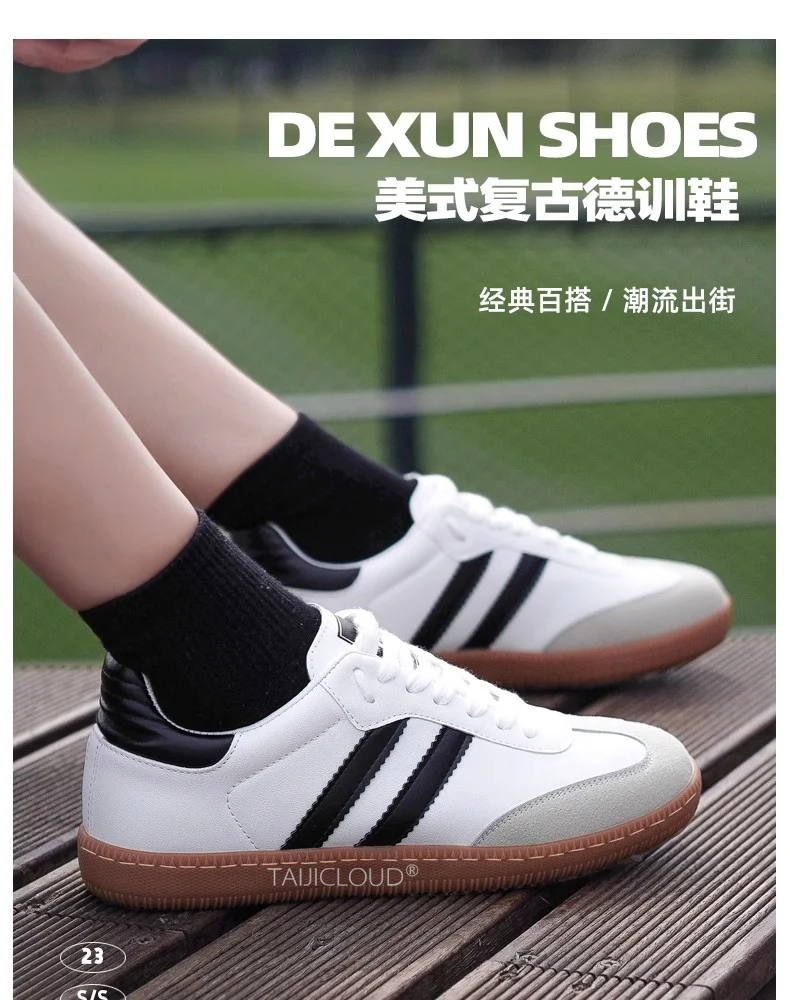 Женские тренировочные низкие кроссовки для скейтбординга в стиле ретро - Фотография_6