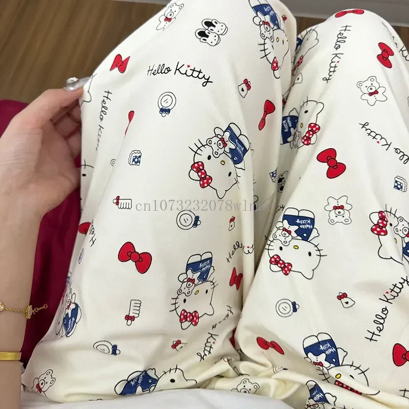 Kawaii hello kitty пушистые пижамные - Фотография_3