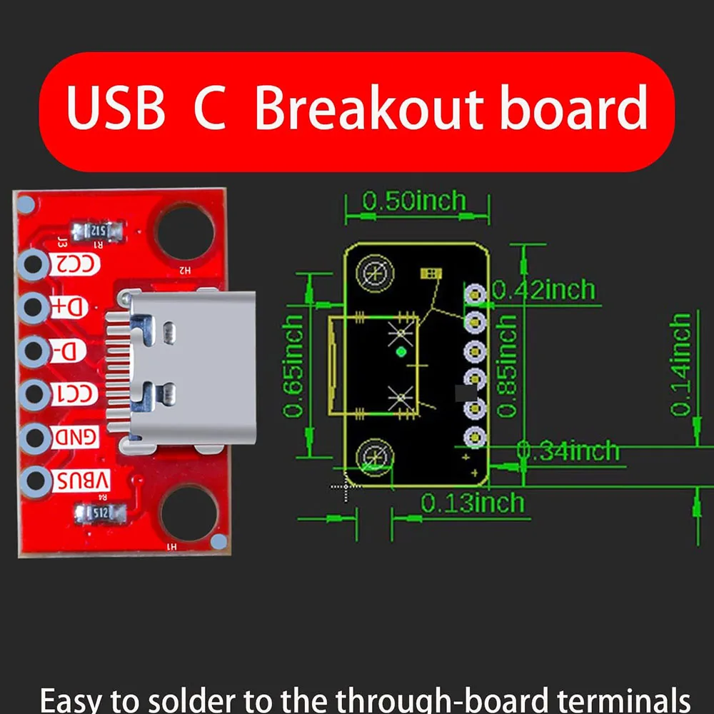 Usb type-c коммутационная плата - Фотография_5