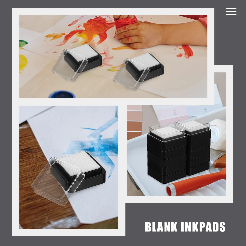 Пустые чернильные подушечки квадратные - Фотография_2