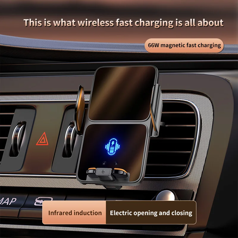 Беспроводной автомобильный держатель для телефона макс - Фотография_3