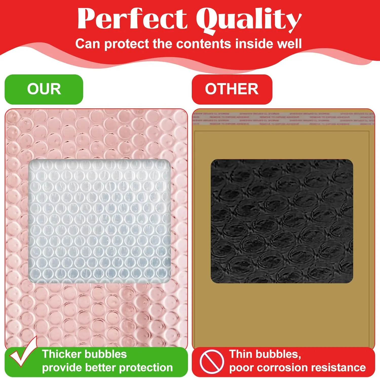 Голографические почтовые конверты с пузырьками - Фотография_4