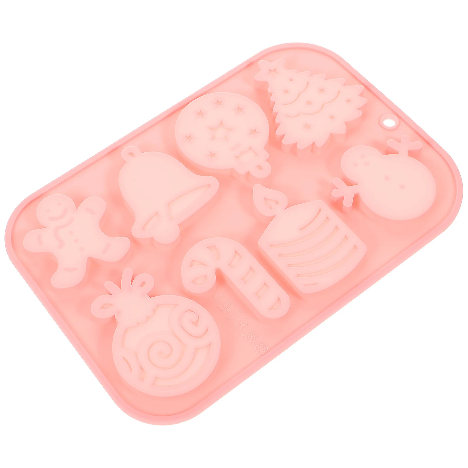 Силиконовая рождественская форма для декора шоколадной выпечки - Фотография_6