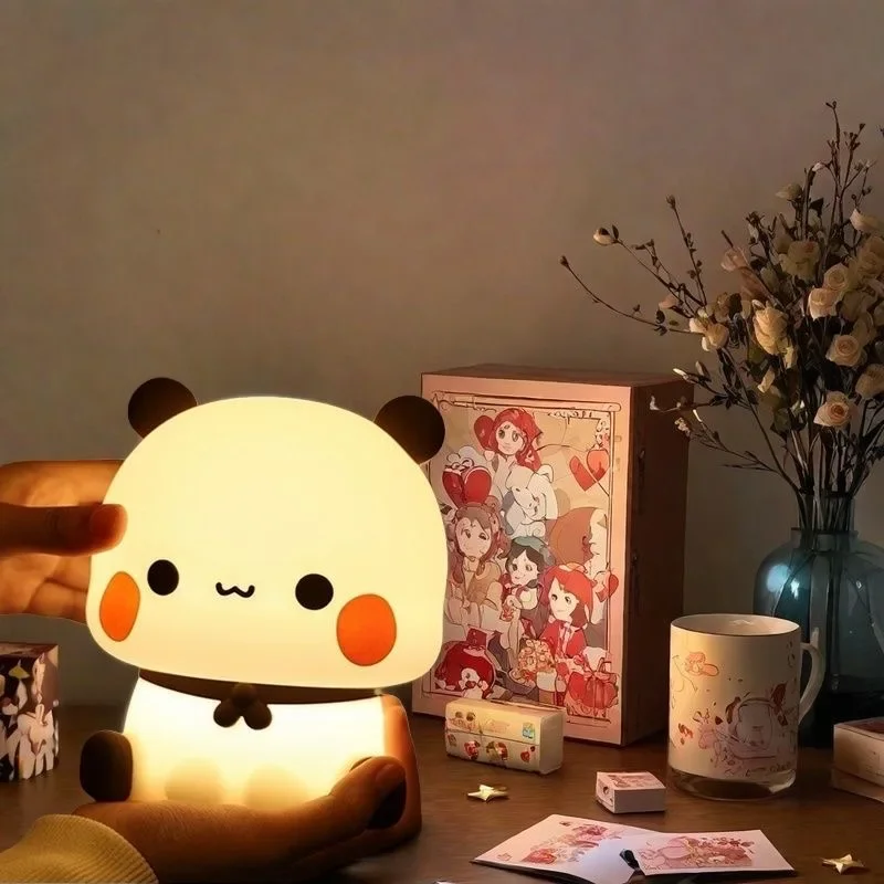 Светодиодный ночник panda pat bubu and dudu с милыми животными - Фотография_3