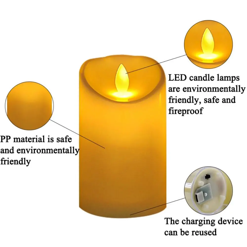 Creative electronic candle light - Фотография_6