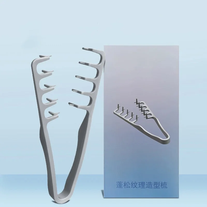 Расческа для укладки волос с широкими зубьями - Фотография_4