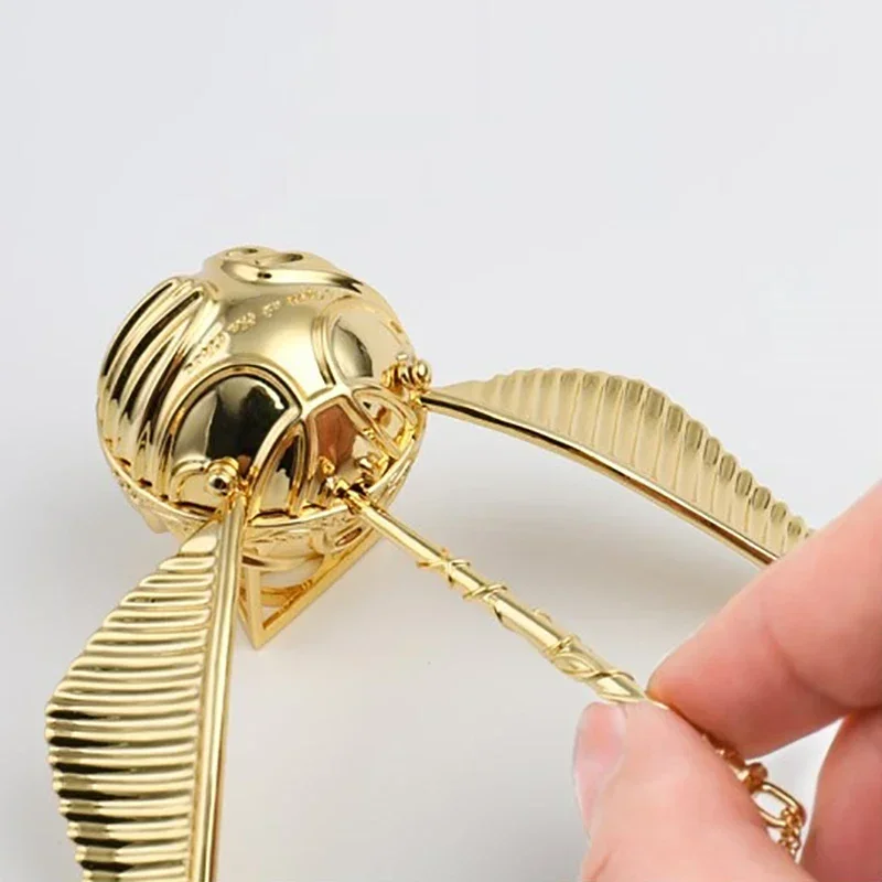 Золотая коробка для колец snitch - Фотография_6