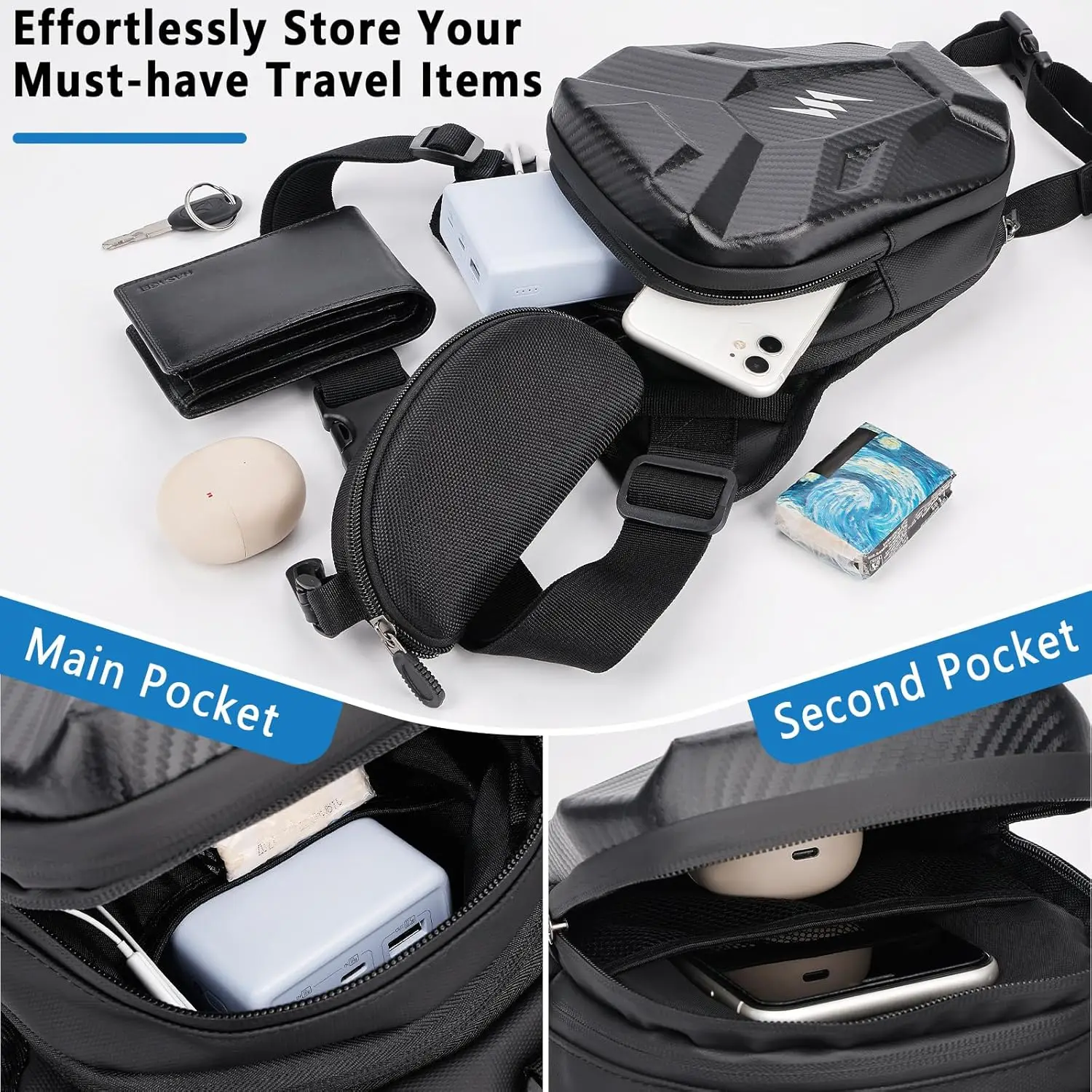 Gxcror мотоциклетная сумка для ног - Фотография_2