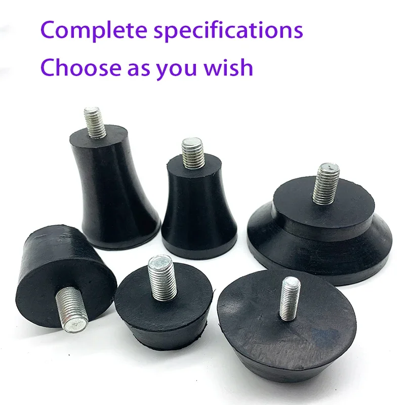 Резиновая регулируемая подставка для ног с винтом m6 m8 m10 - Фотография_3