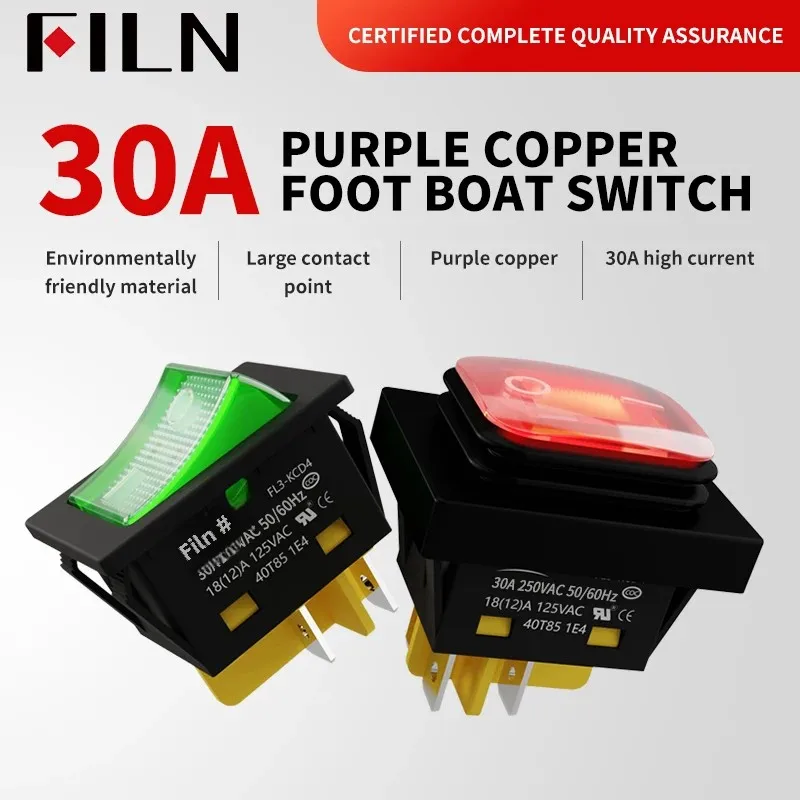 Сверхмощный 4-контактный dpst ip67 - Фотография_3