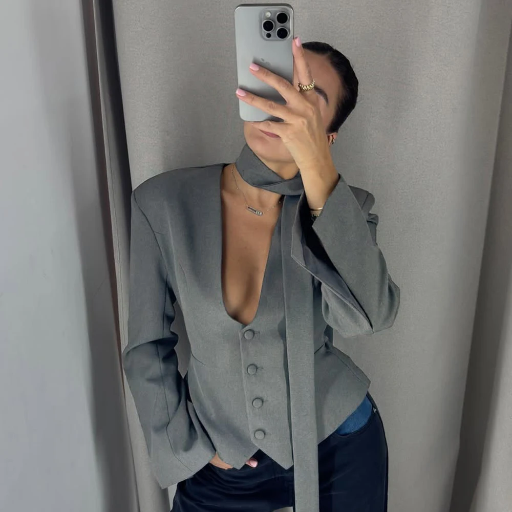 Однобортное пальто tuularose