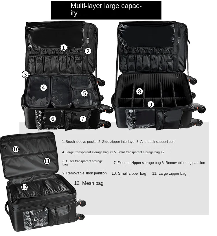 Профессиональный чемодан для макияжа - Фотография_3