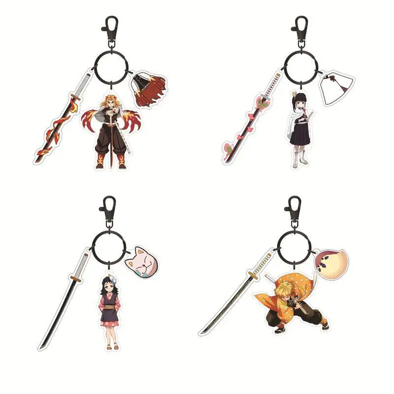 Аниме demon slayer акриловый кулон - Фотография_2
