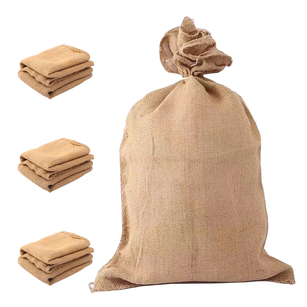 Прочные джутовые мешки из мешковины - Фотография_2