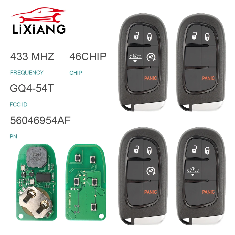 Lixiang gq4-54t id46 433 мгц 3/4/5