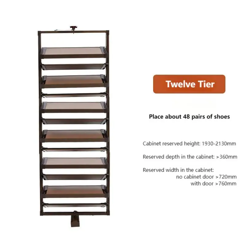 Экономия места 360° °   вращающаяся полка для обуви - Фотография_3