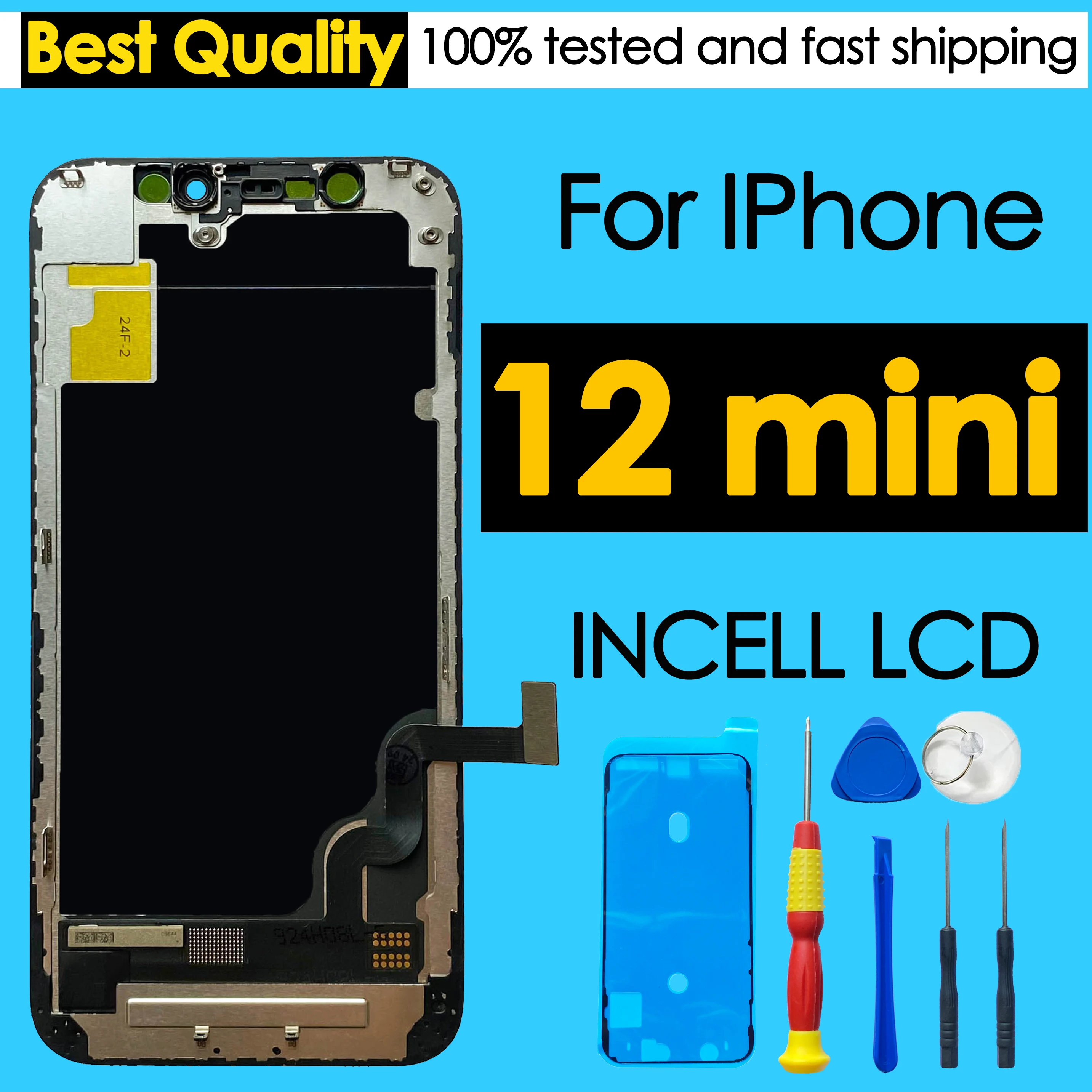 Высокое качество aaa incell жк-дисплей для iphone 12