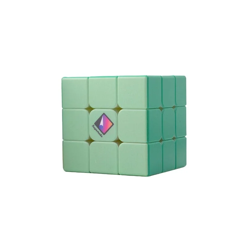 Куб calvin's green gradient 3x3x3 magic cube без наклеек - Фотография_3
