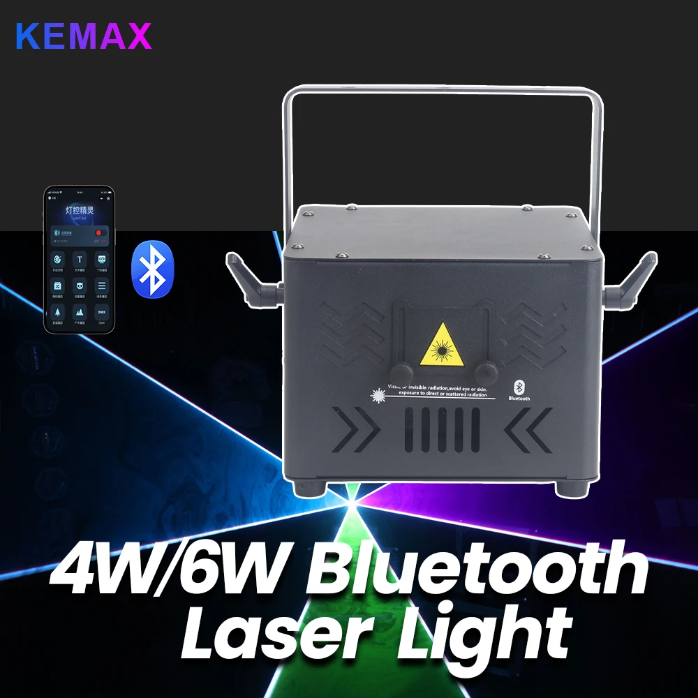 Bluetooth lazer light app control