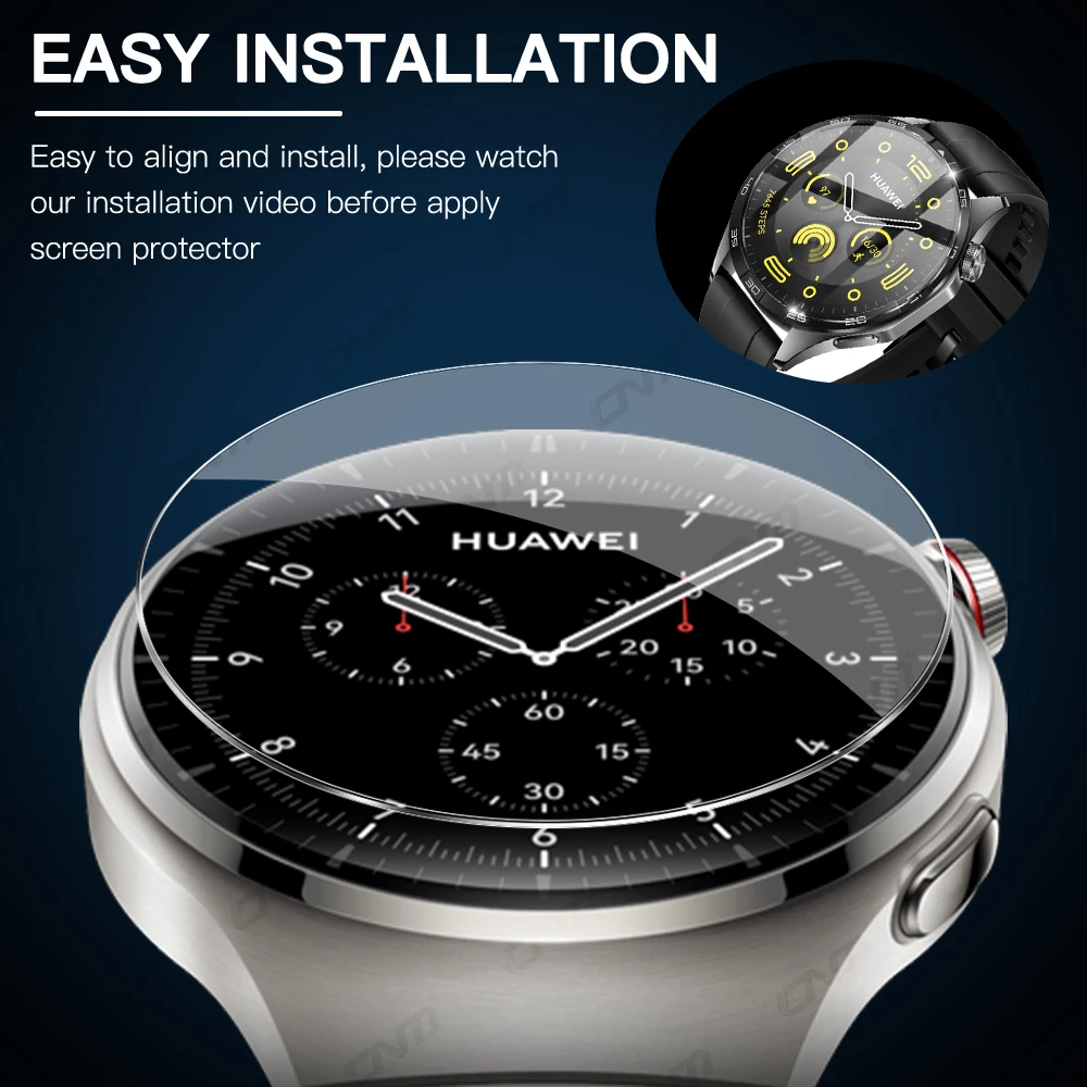 Защитная пленка для экрана 2.5d для huawei watch gt4 - Фотография_3