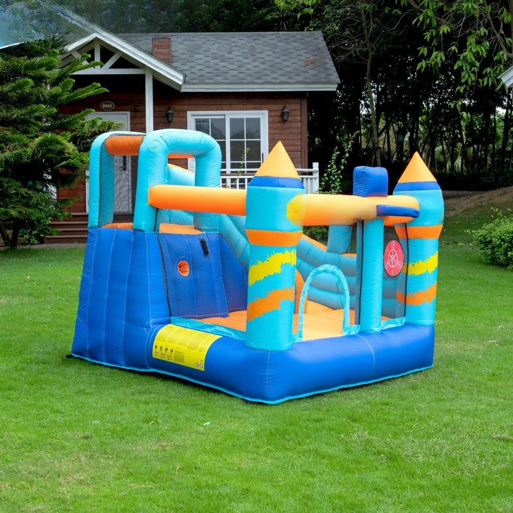 Бытовая надувная детская горка
