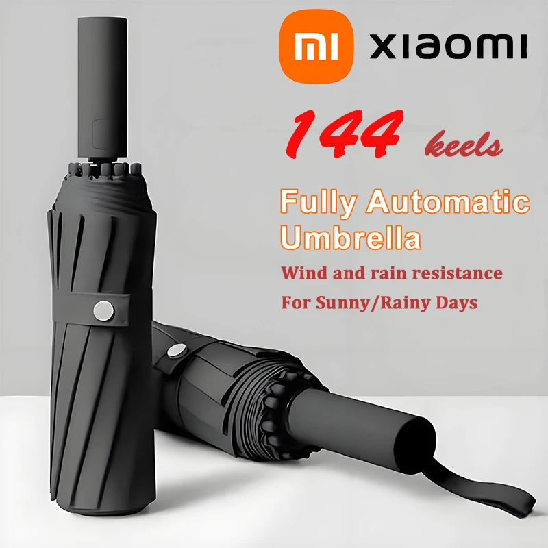 Xiaomi 144, складной зонт с костями