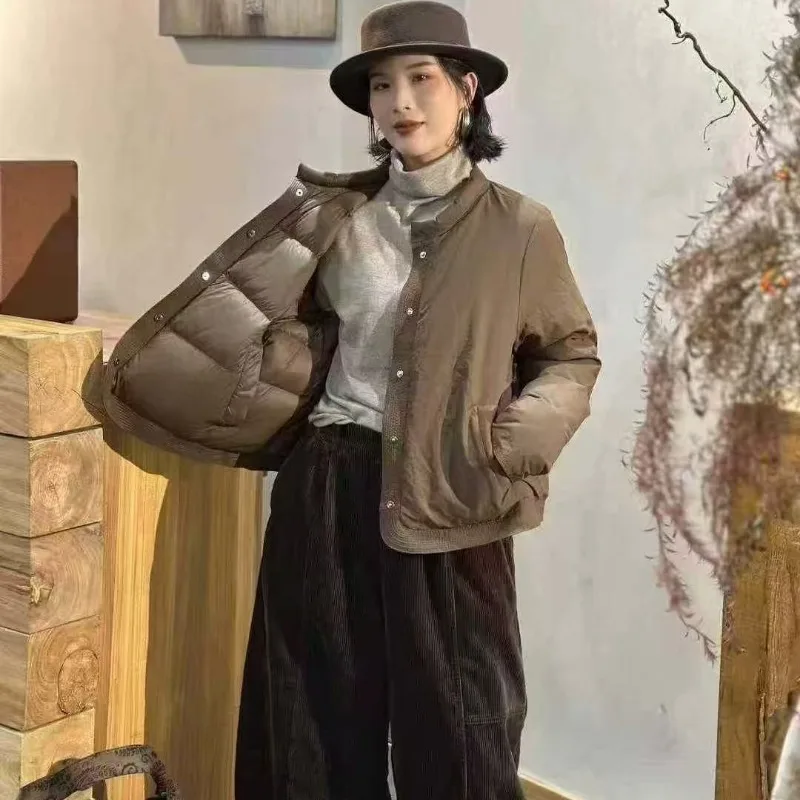 Зимняя японская новая теплая двусторонняя