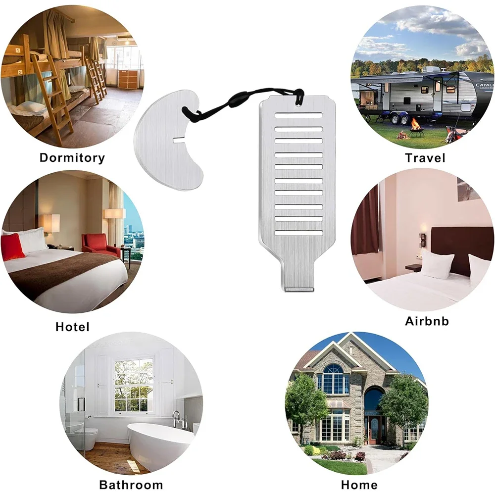 Портативный дверной замок для путешествий - Фотография_3