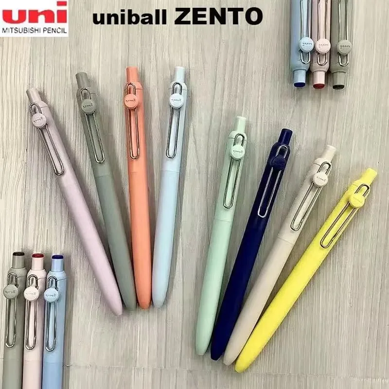 Гелевые ручки uniball zento standard 0