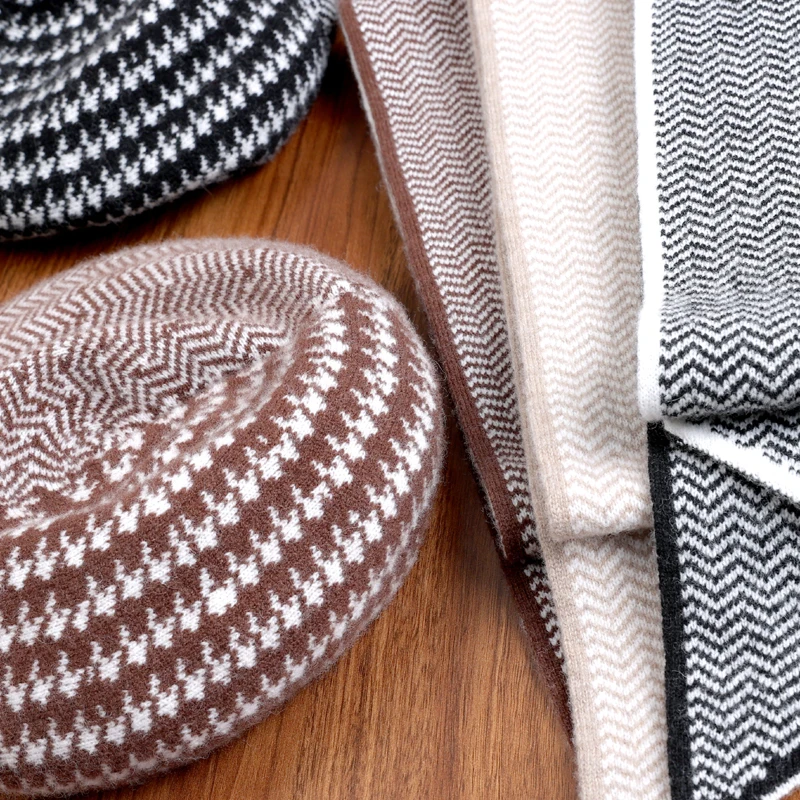 Осенне-зимний новый костюм из 100% шерсти - Фотография_6