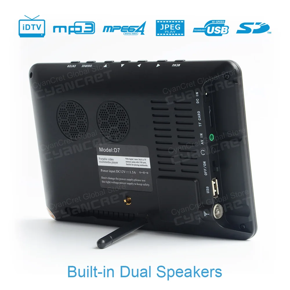 Leadstar d7 портативный телевизор - Фотография_2