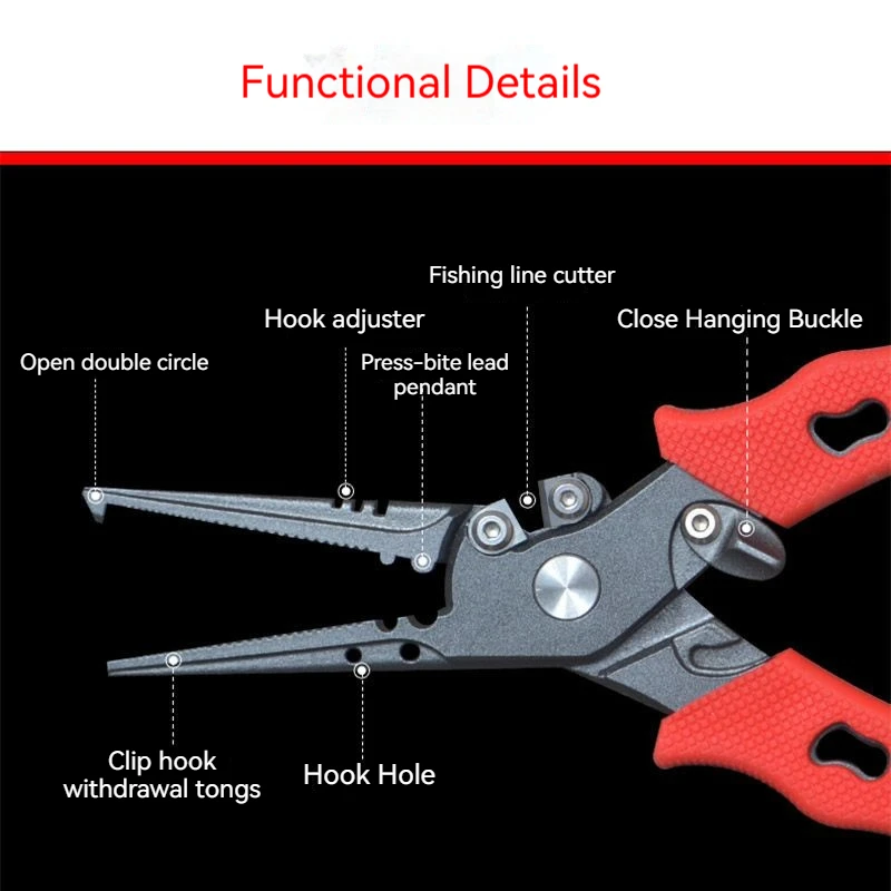 Цельные литые щипцы hawksbill для рыбы - Фотография_3