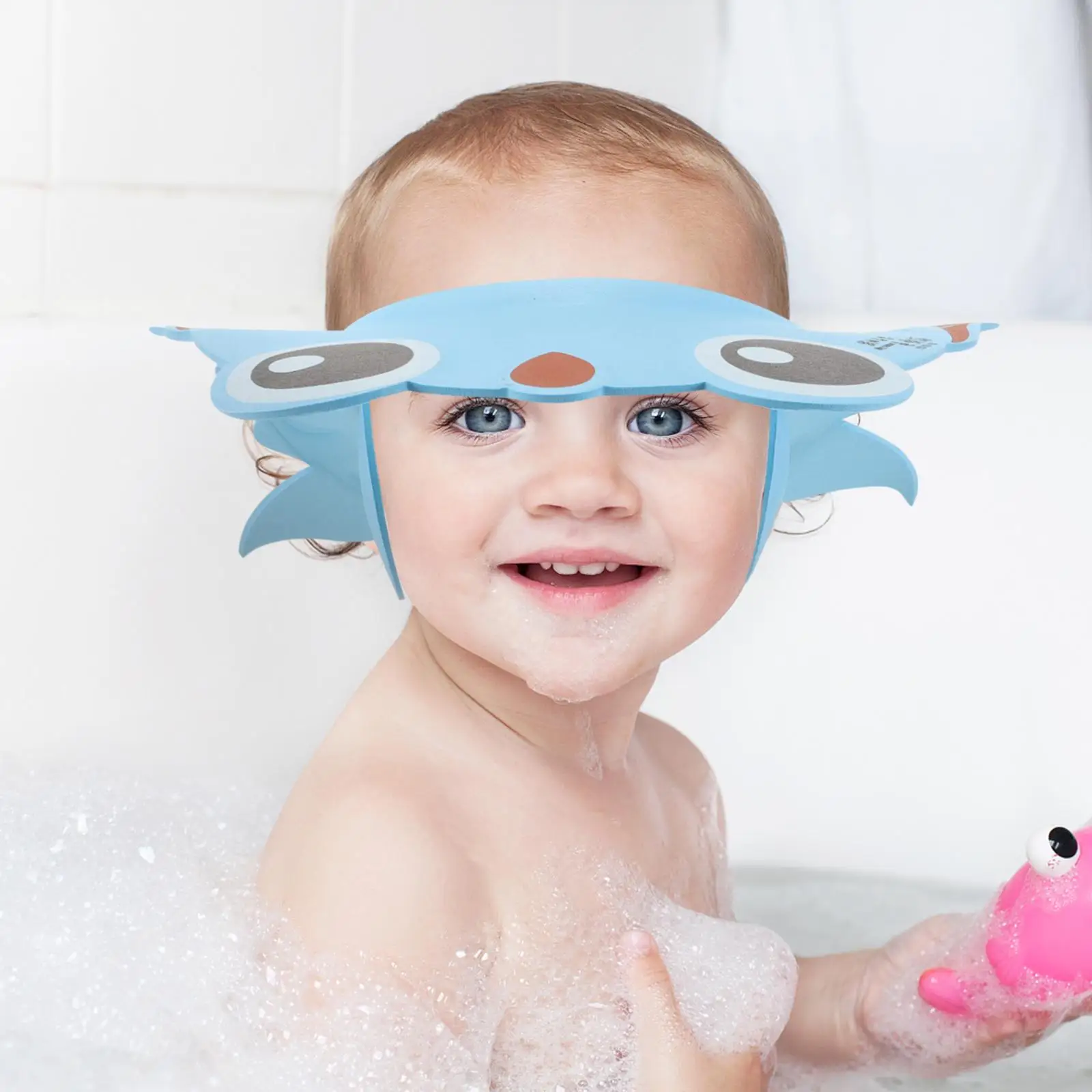 Детская шапочка для душа с защитой ушей - Фотография_6