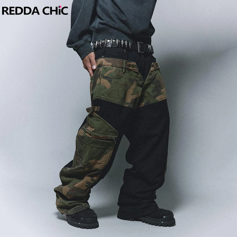 Reddachic винтажные лоскутные камуфляжные