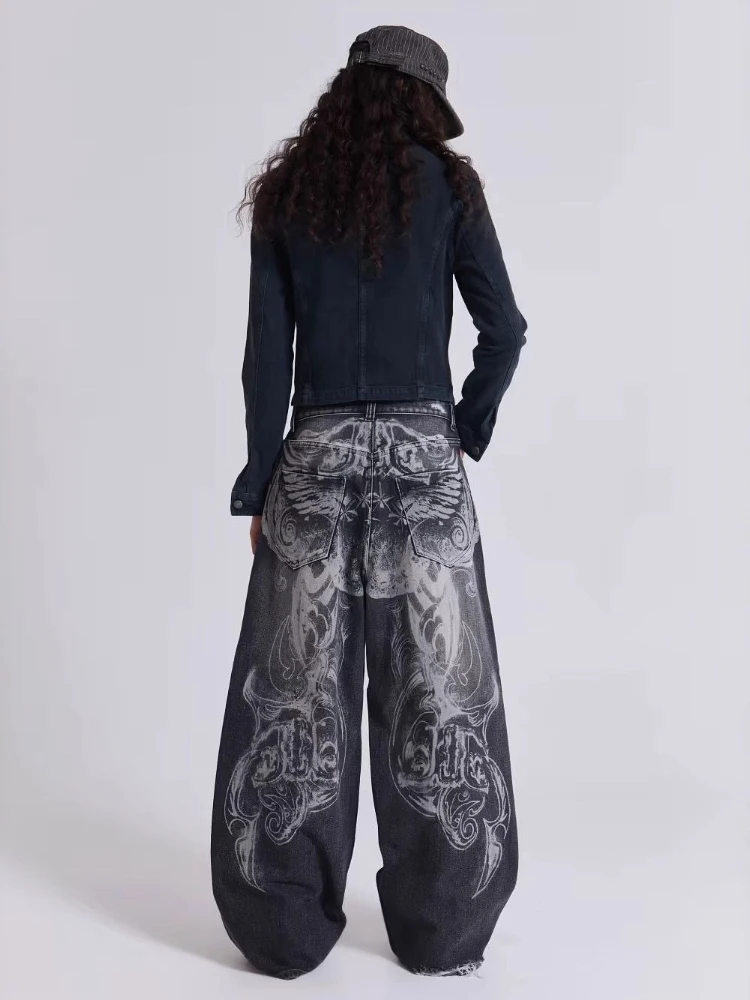 Houzhou y2k готические винтажные - Фотография_3