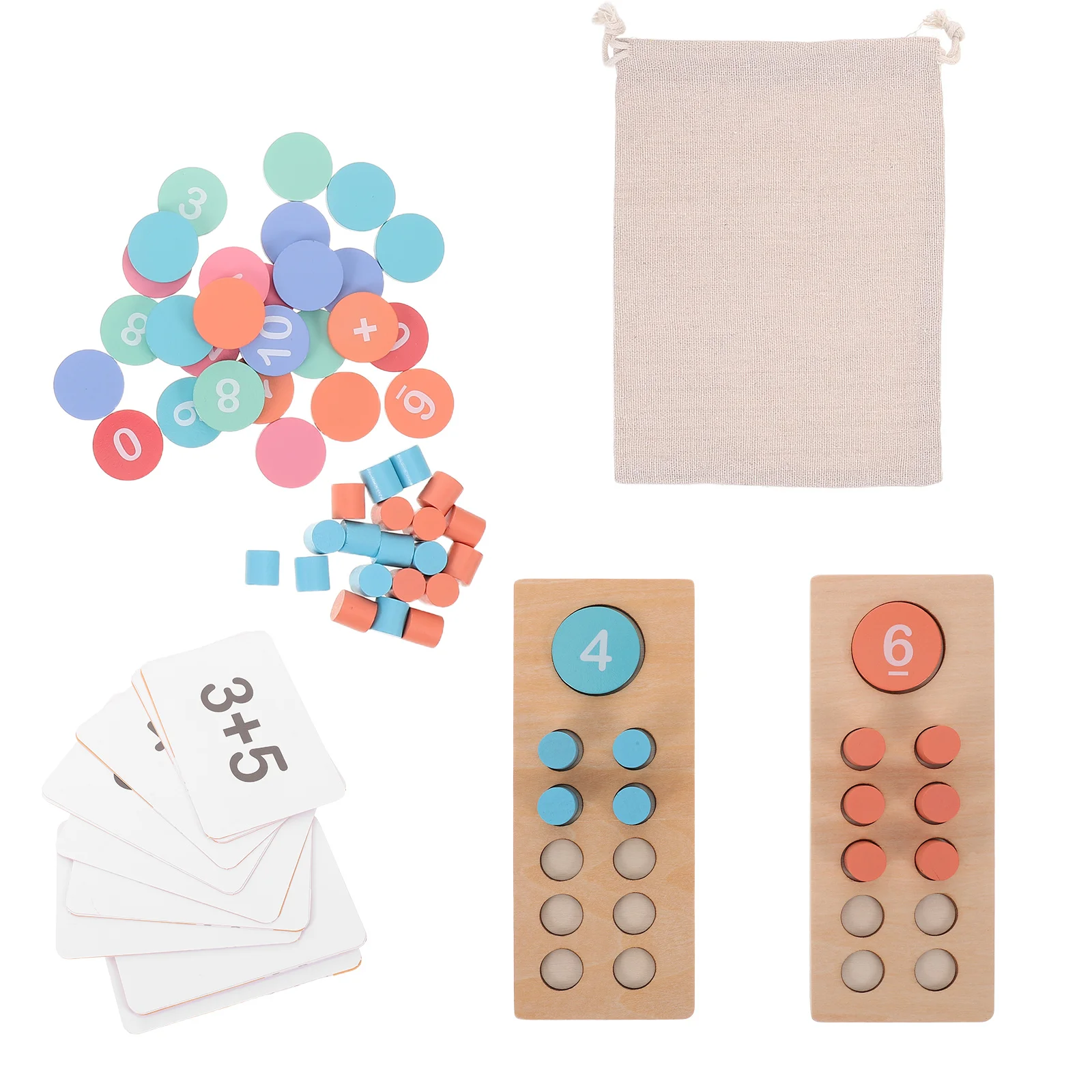 1 комплект, детский инструмент для обучения математике - Фотография_4