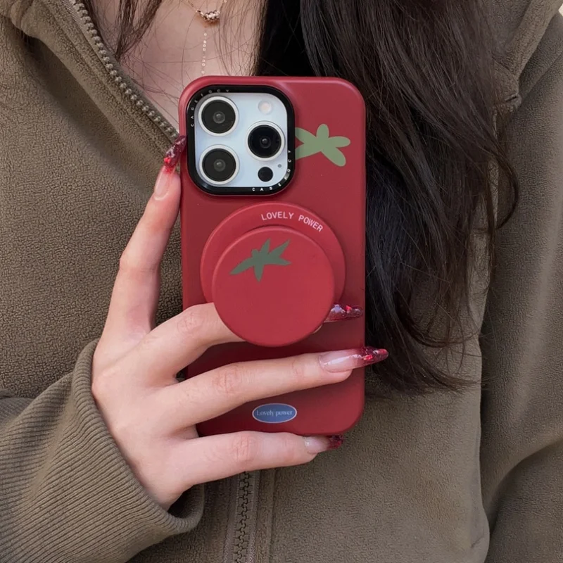 Корейский милый мультяшный магнитный держатель с помидорами - Фотография_4