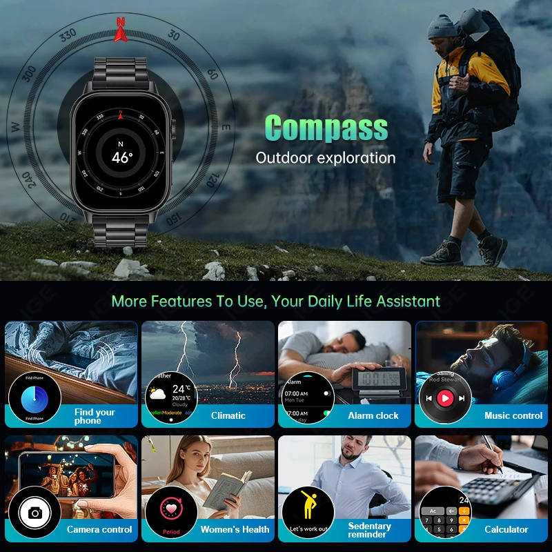 Lige новые смарт-часы с gps-трекером - Фотография_3