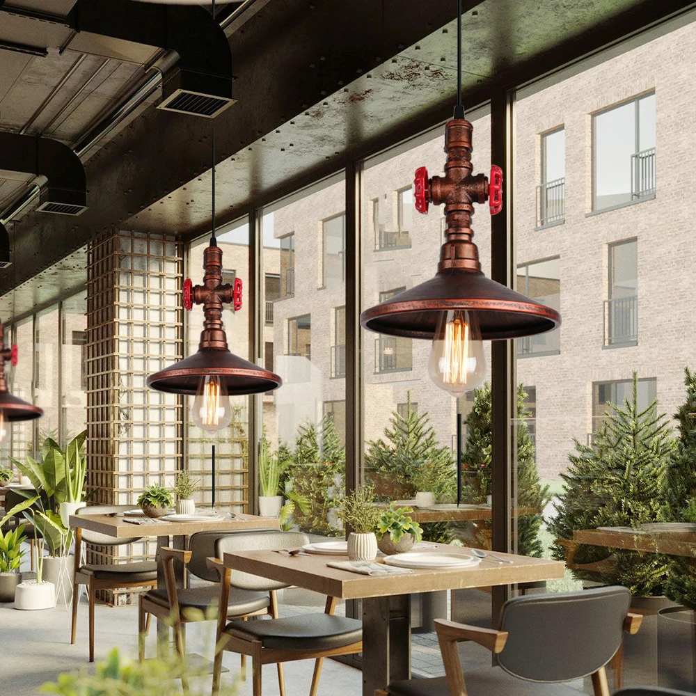 Винтаж промышленный одна осветительная головка - Фотография_2