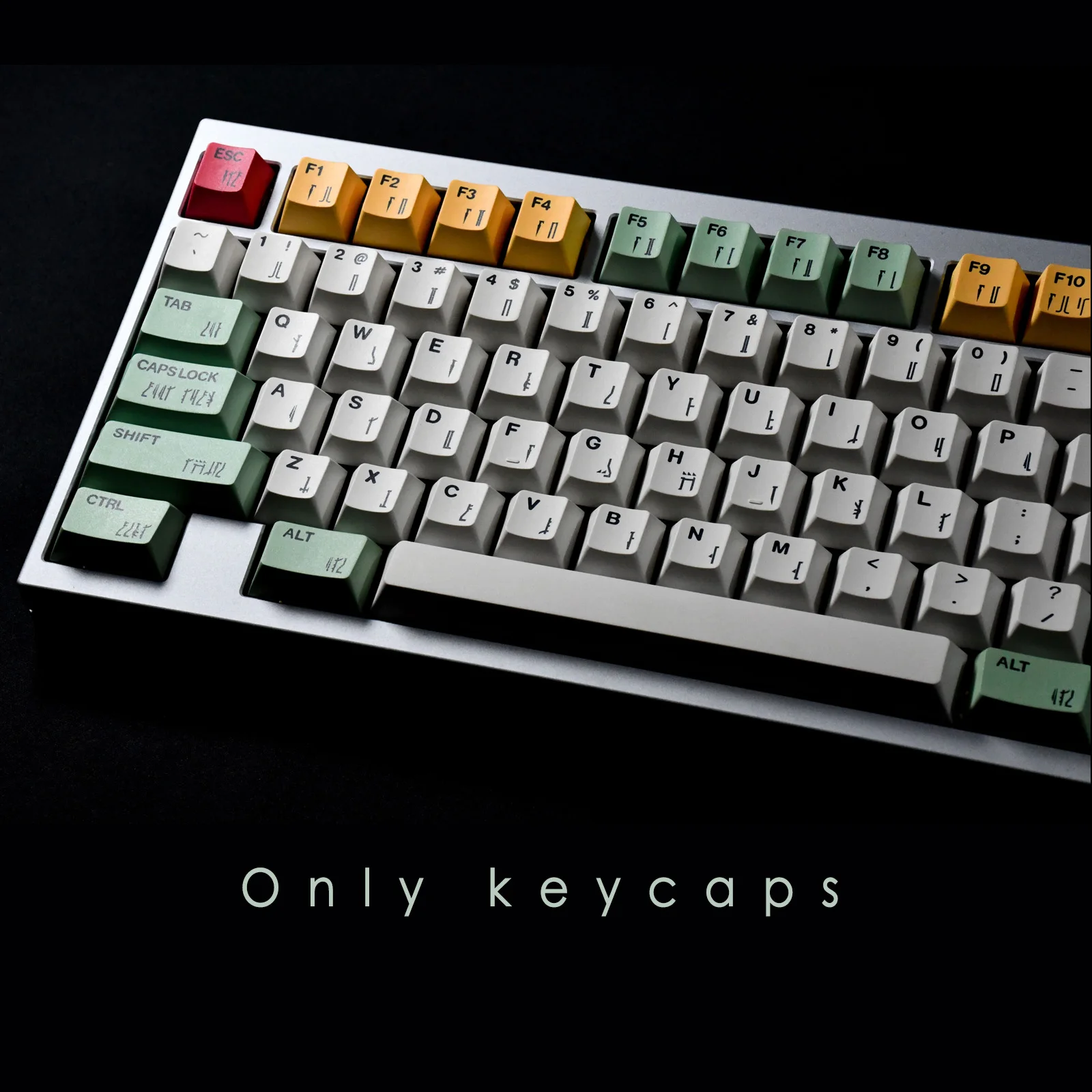 Колпачки для клавиш gmk boba fett - Фотография_2