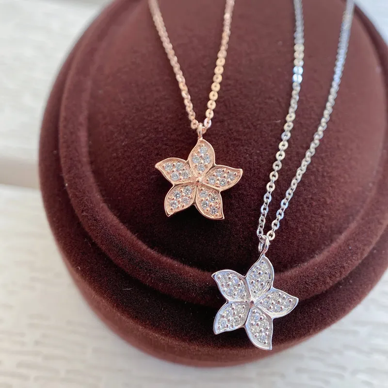 Aazuo реальные 18k из чистого белого