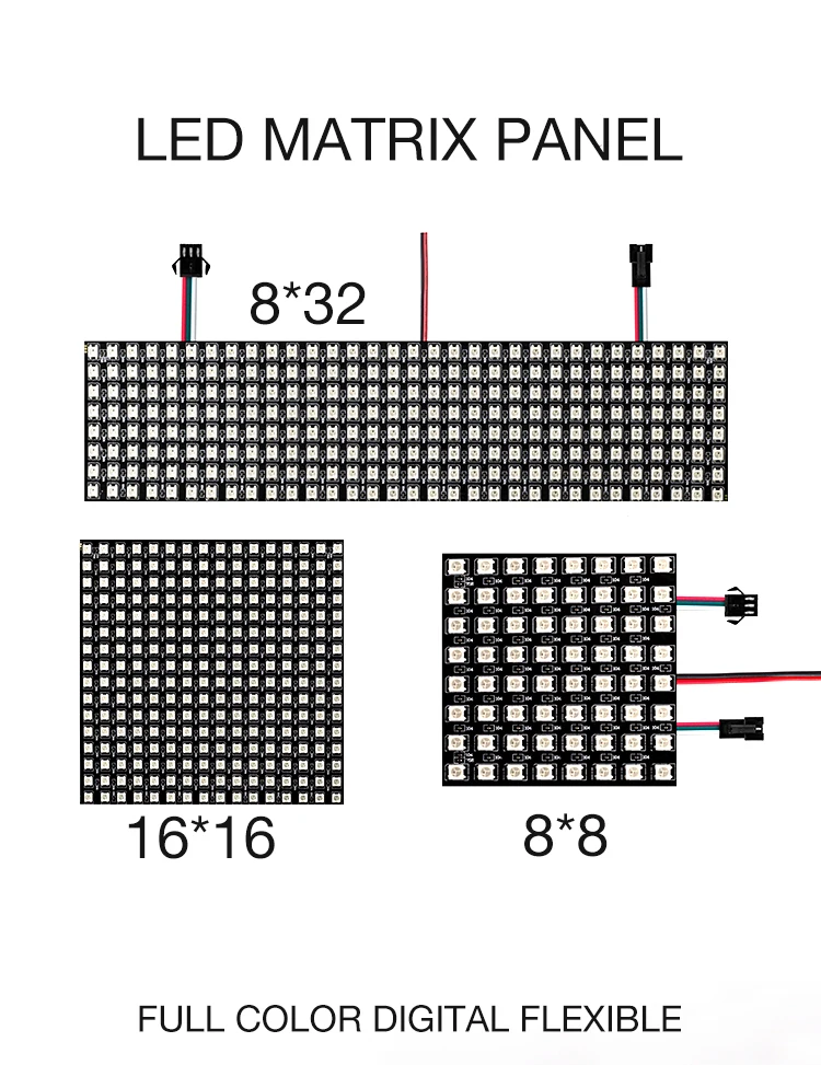 Sp802e w2812b ws2811 spi rgb матричный - Фотография_6