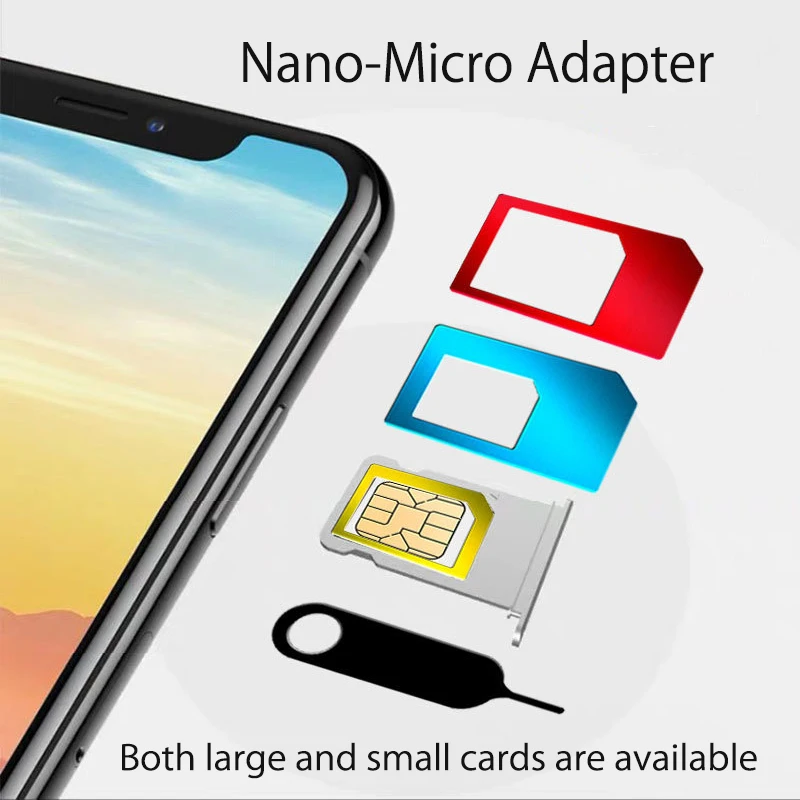 Адаптер nano micro sim 5-в-1 - Фотография_5